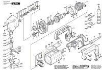 Bosch 0 601 502 003  Shears 220 V / Eu Spare Parts